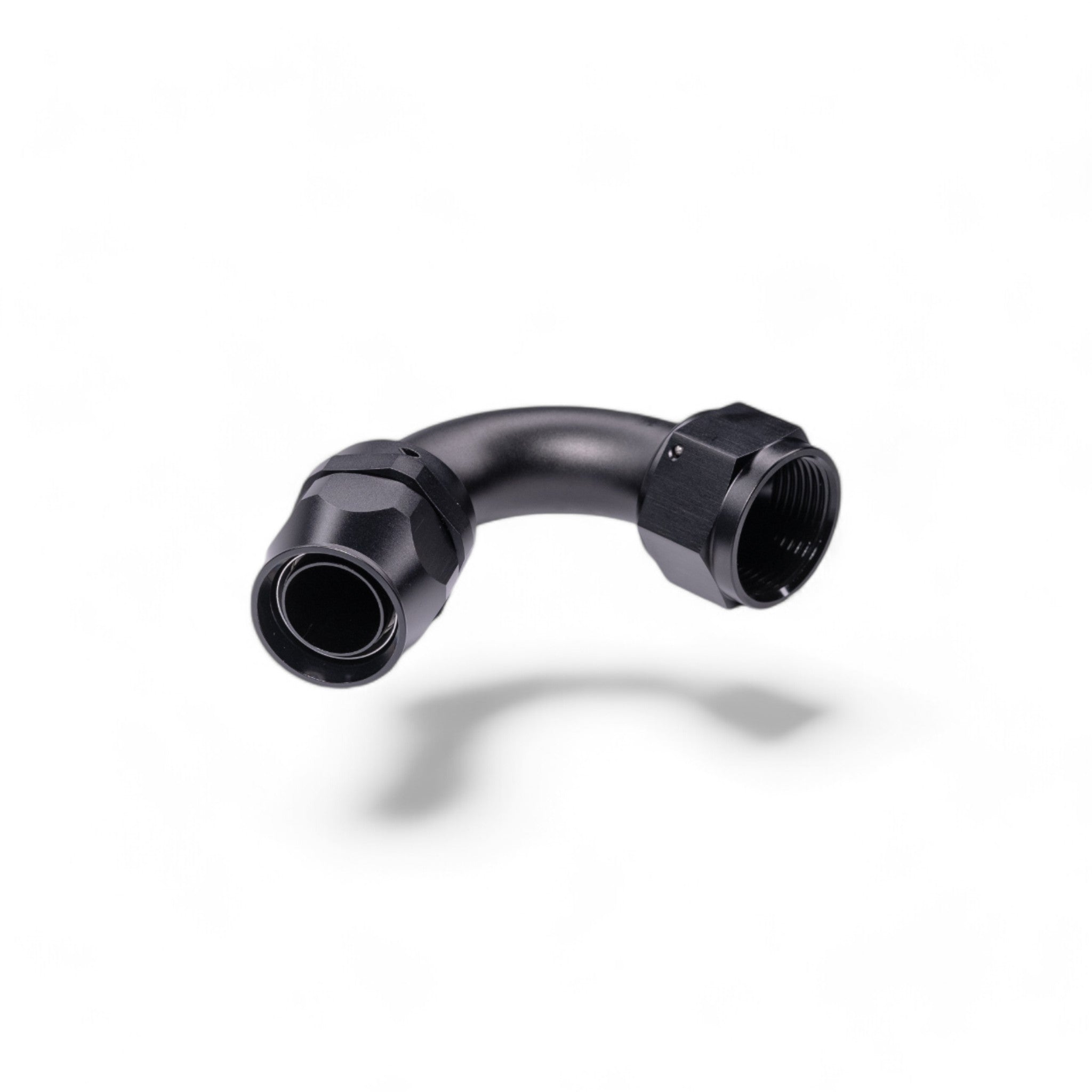 Premium fittings for automotive fluid, fuel, and brake systems in performance vehicles