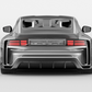 Rear bumper diffuser
