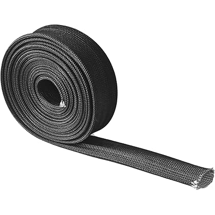 HEAT SLEEVE 1 1/2IN ISOLATING SILICONE BLACK
