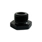 FITTING ADAPTER M16X1.5 MALE TO 1/8NPT FEMALE STRAIGHT BLACK