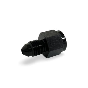 FITTING ADAPTER AN3 MALE TO 1/8NPT FEMALE STRAIGHT BLACK