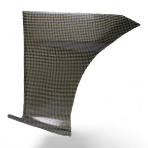 Right rear bumper aileron