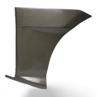 Right rear bumper aileron