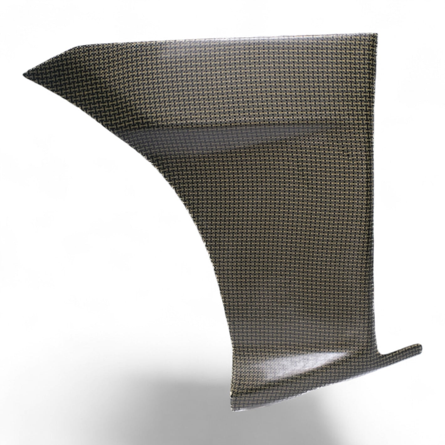 Left rear bumper aileron