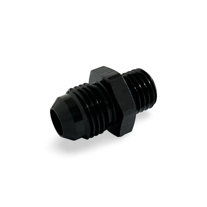 FITTING ADAPTER M12X1.5 TO AN6 METRIC TO MALE FLARE AL BLACK