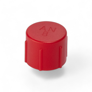 PLASTIC PLUG AN8 FEMALE RED