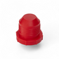 PLASTIC PLUG MALE RED