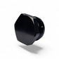 FITTING PLUG AN20 FLARE MALE AL BLACK
