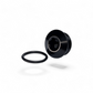 FITTING PLUG AN12 ORB PORT SLIM LINE AL BLACK