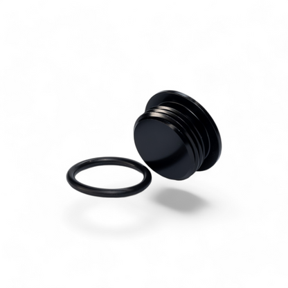 FITTING PLUG AN12 ORB PORT SLIM LINE AL BLACK