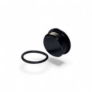 FITTING PLUG AN16 ORB PORT SLIM LINE AL BLACK
