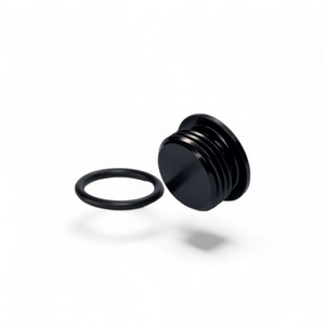FITTING PLUG AN8 ORB PORT SLIM LINE AL BLACK
