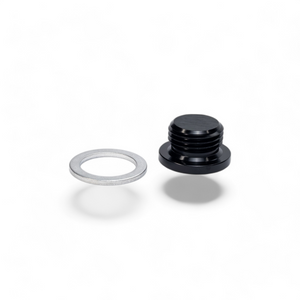 FITTING PLUG M16X1.5 ORB PORT SLIM LINE AL BLACK