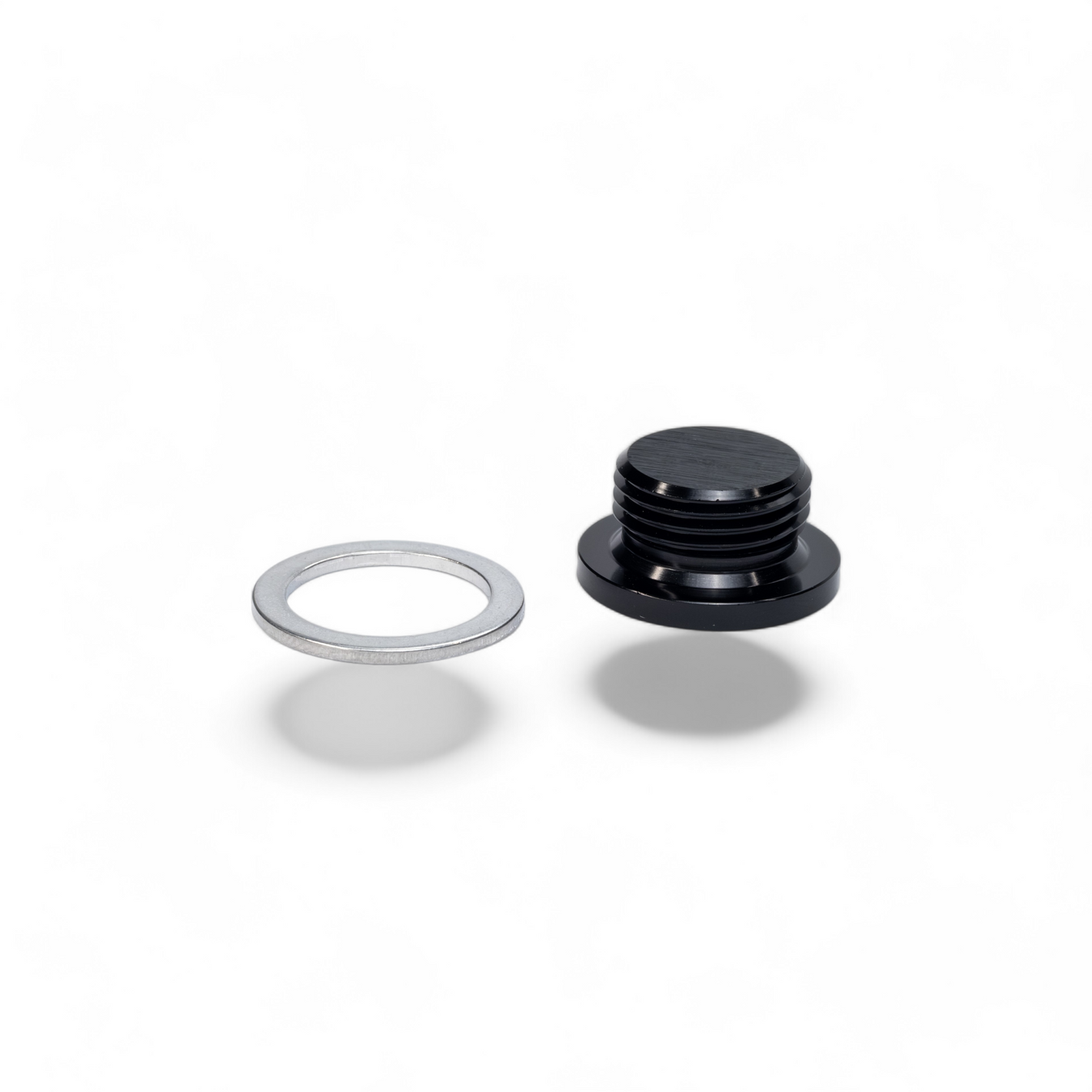 FITTING PLUG M18X1.5 ORB PORT SLIM LINE AL BLACK