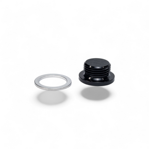 FITTING PLUG M18X1.5 ORB PORT SLIM LINE AL BLACK