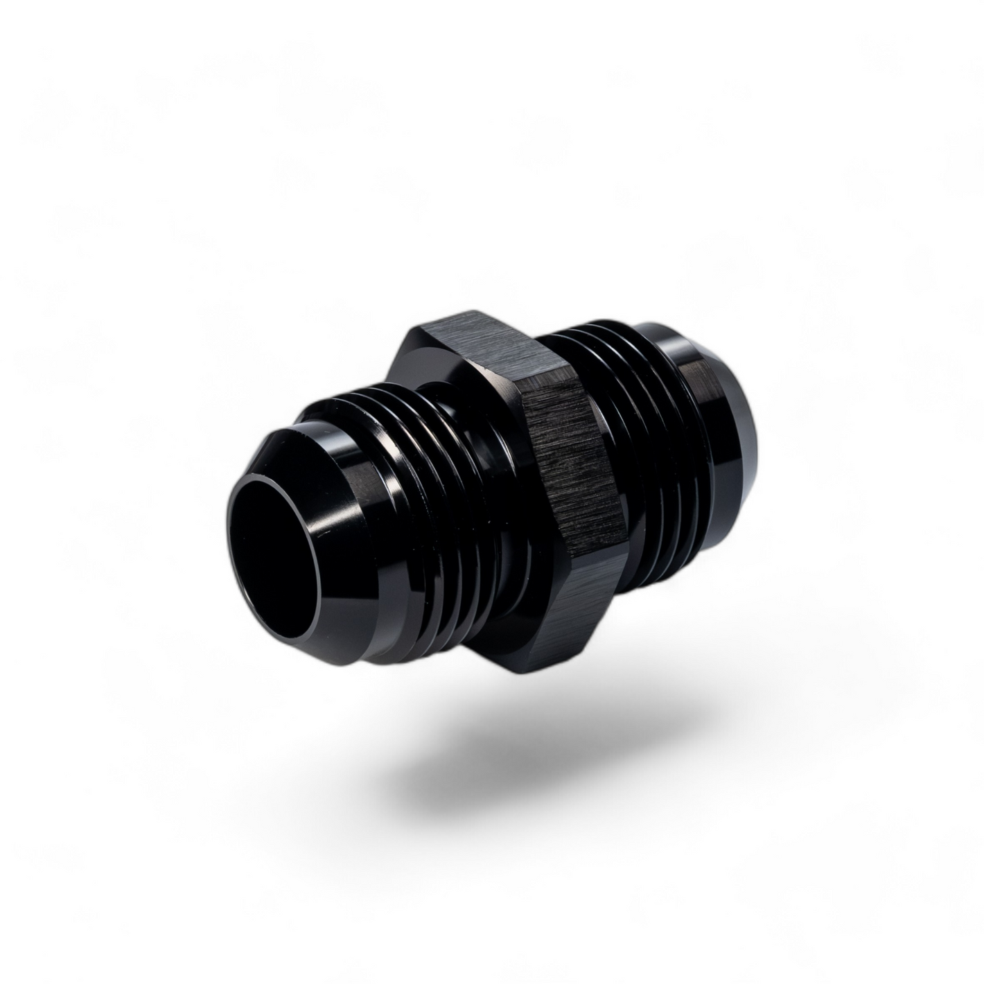 FITTING ADAPTER AN12 MALE FLARE UNION AL BLACK