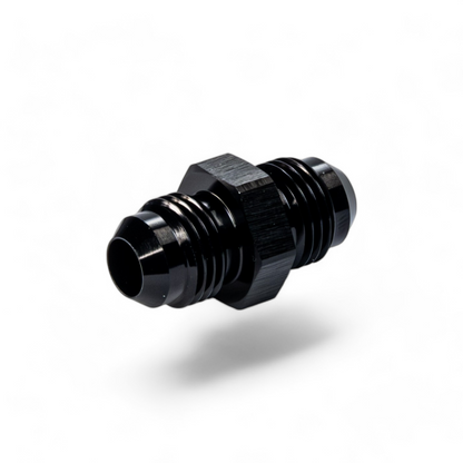 FITTING ADAPTER AN6 MALE FLARE UNION AL BLACK