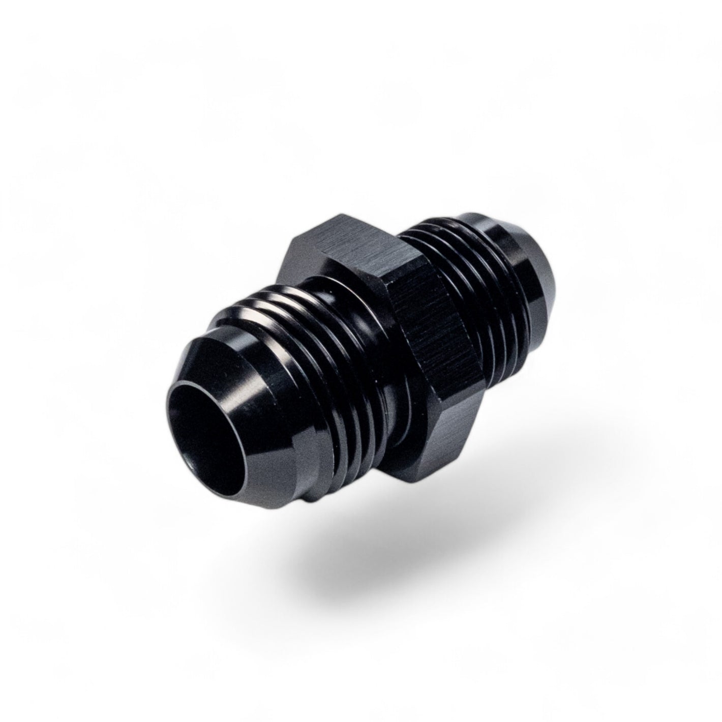 FITTING ADAPTER AN10 TO AN8 MALE FLARE REDUCER AL BLACK