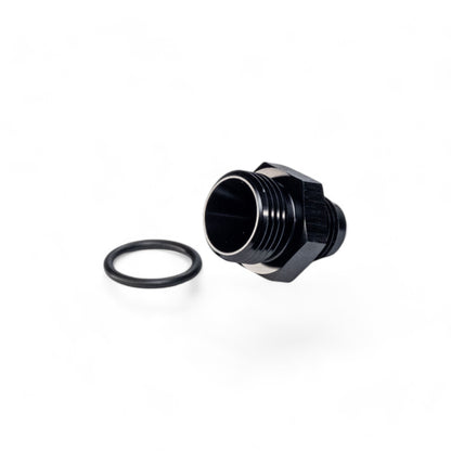 FITTING ADAPTER AN6 TO ORB8 MALE FLARE AL BLACK