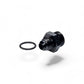 FITTING ADAPTER AN6 TO ORB8 MALE FLARE AL BLACK