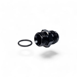 FITTING ADAPTER AN10 TO ORB10 MALE FLARE AL BLACK