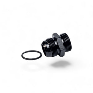 FITTING ADAPTER AN16 TO ORB16 MALE FLARE AL BLACK