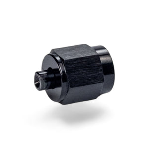 FITTING PLUG AN3 FLARE CAP AL BLACK