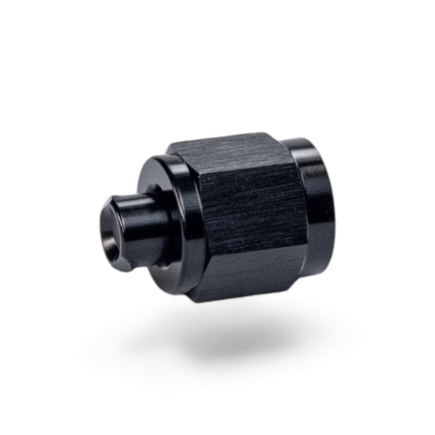 FITTING PLUG AN4 FLARE CAP AL BLACK
