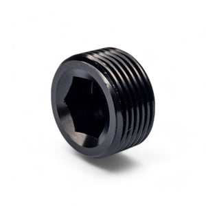 FITTING PLUG 3/4IN NPT AL BLACK