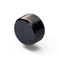 FITTING PLUG 3/4IN NPT AL BLACK