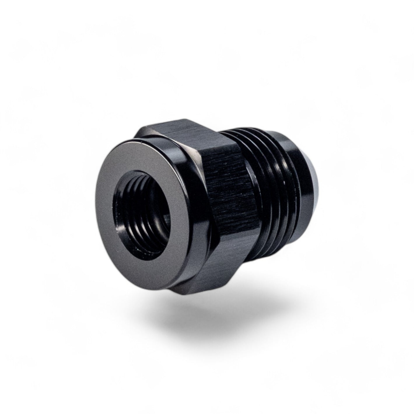 FITTING ADAPTER ORB6 TO AN10 FEMALE TO MALE FLARE REDUCER AL BLACK