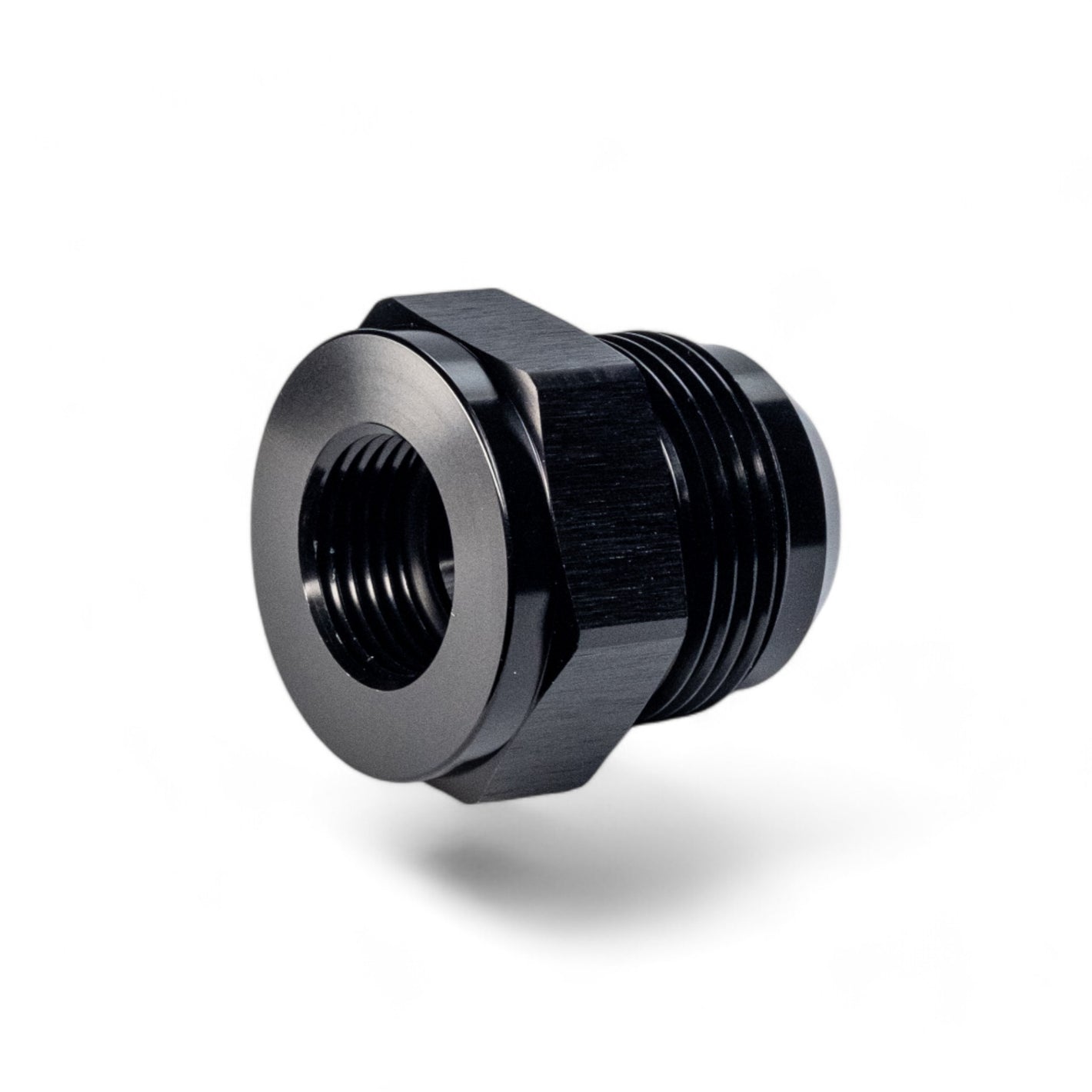 FITTING ADAPTER ORB10 TO AN16 FEMALE TO MALE FLARE REDUCER AL BLACK