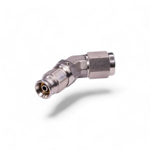 FITTING BRAKE LINE M10X1.0 HOSE END 45 DEG SS
