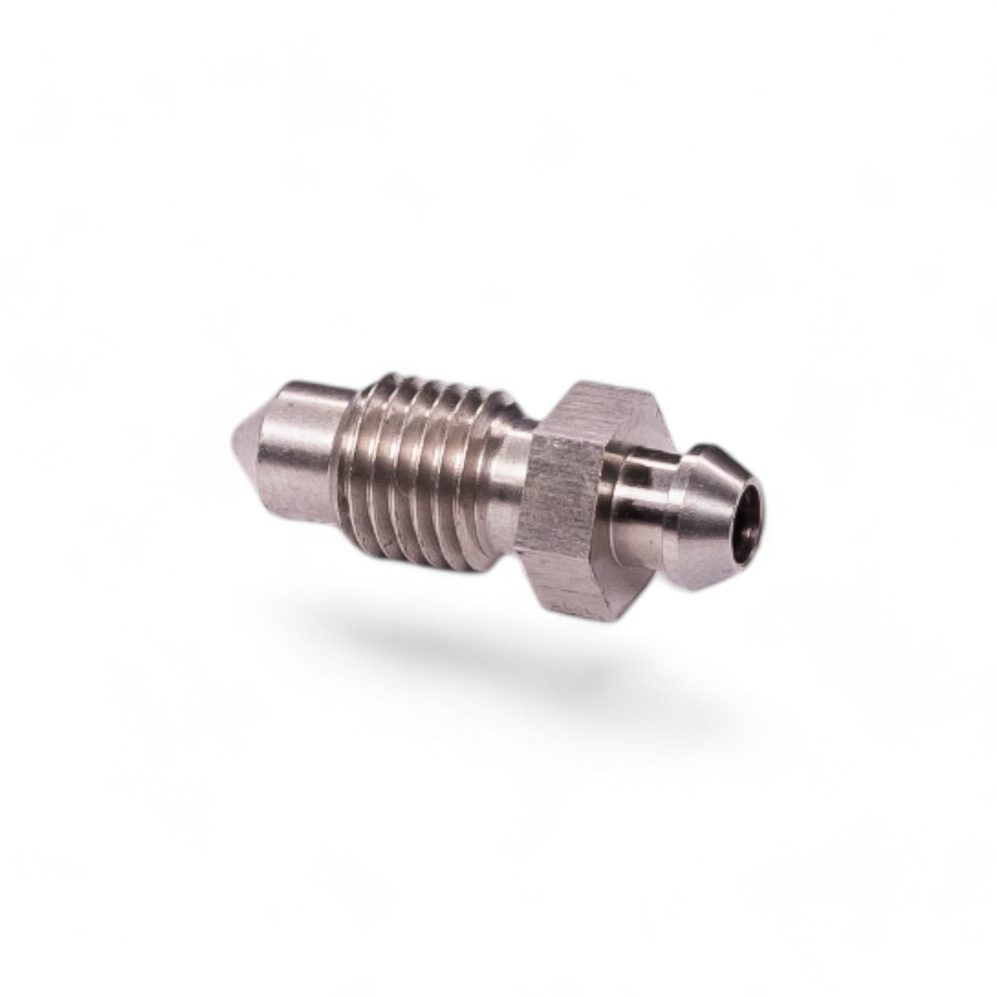 FITTING BRAKE LINE M10X1.25 BLEED NIPPLE SS