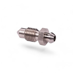 FITTING BRAKE LINE M10X1.25 BLEED NIPPLE SS