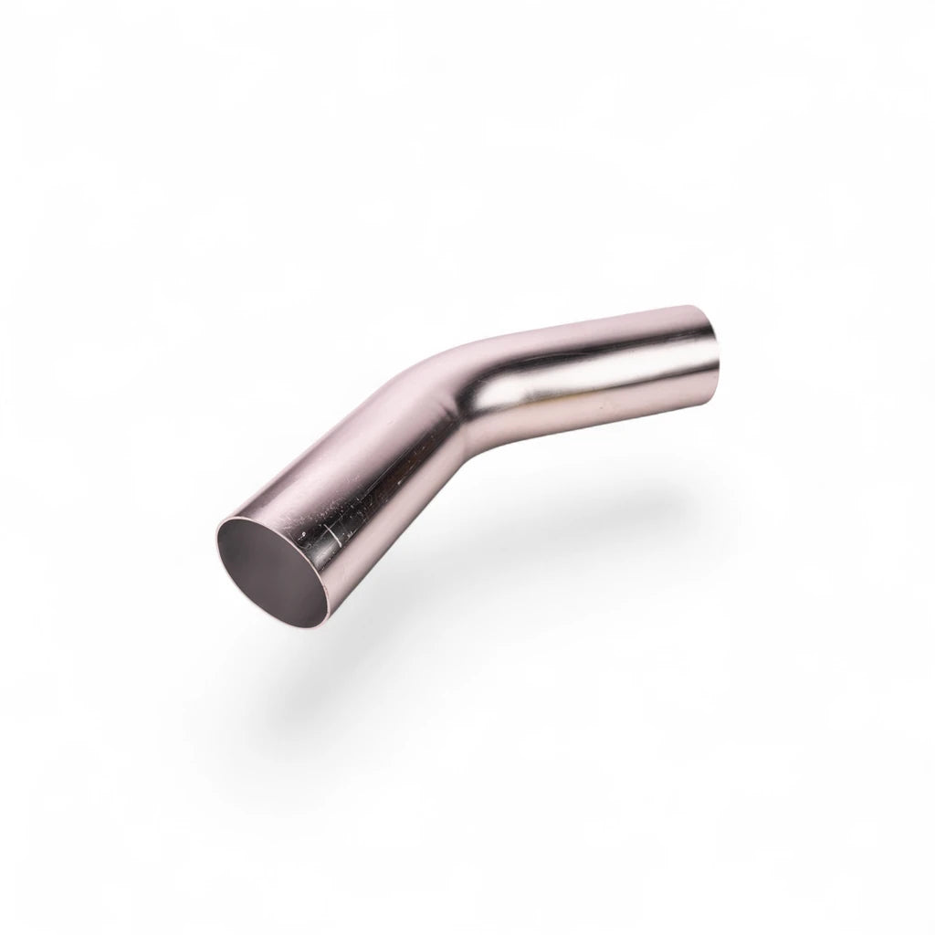 ALUMINIUM BEND PIPE 45 DEG O.D. 101.6 MM WALL 2 MM