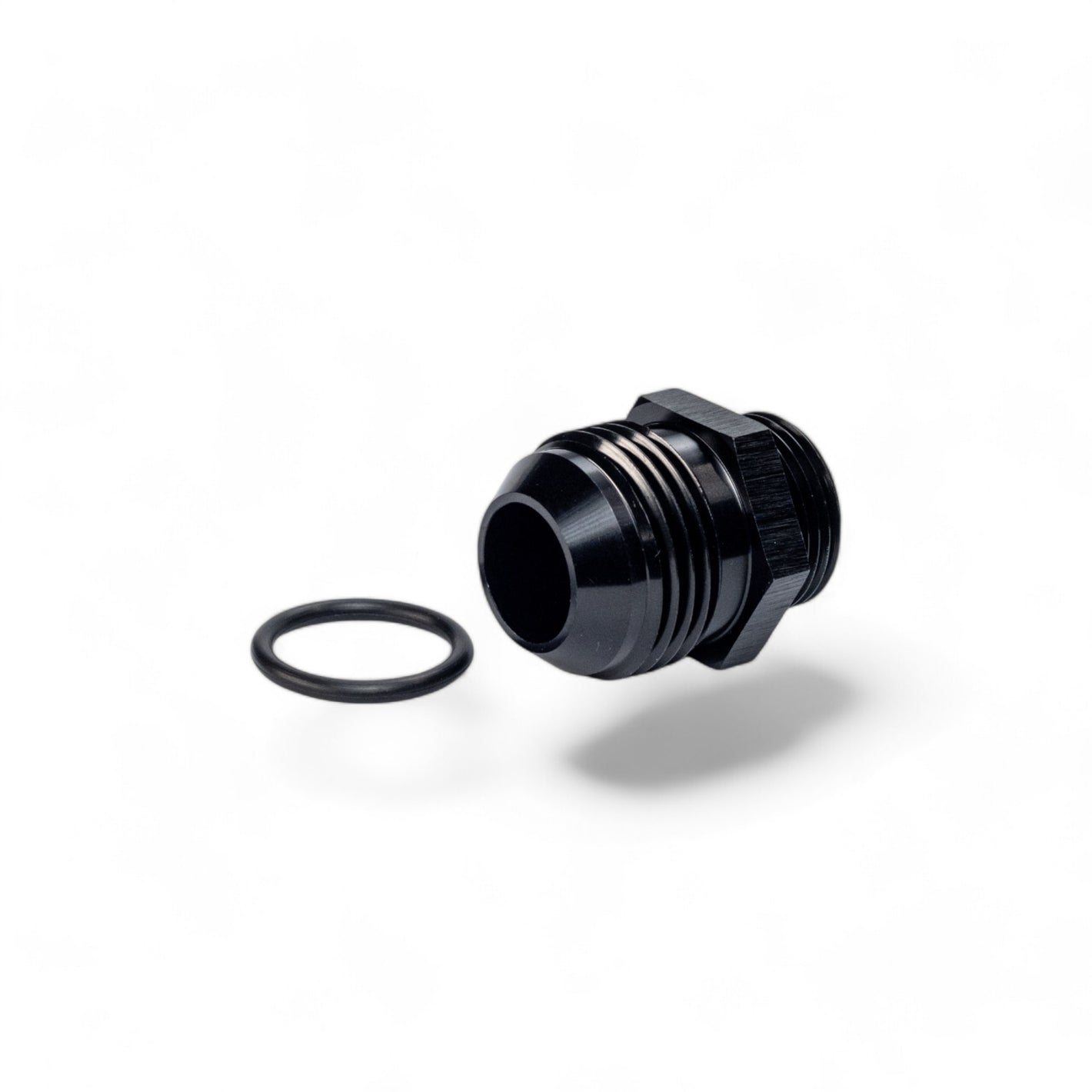 FITTING ADAPTER AN12 TO M22X1.5 HIGH FLOW OIL COOLER AL BLACK