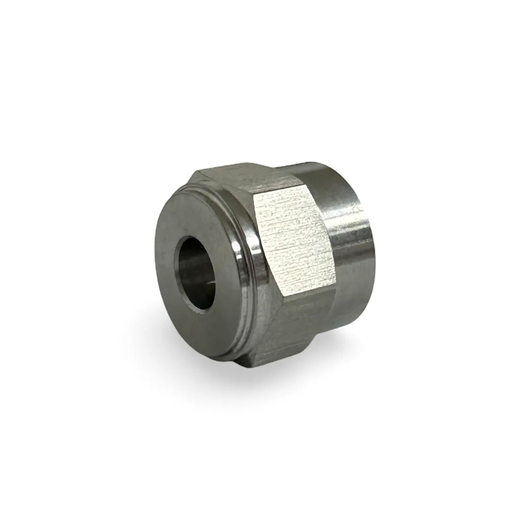 FITTING WELD ON 1/8IN NPT BUNG HEX SS