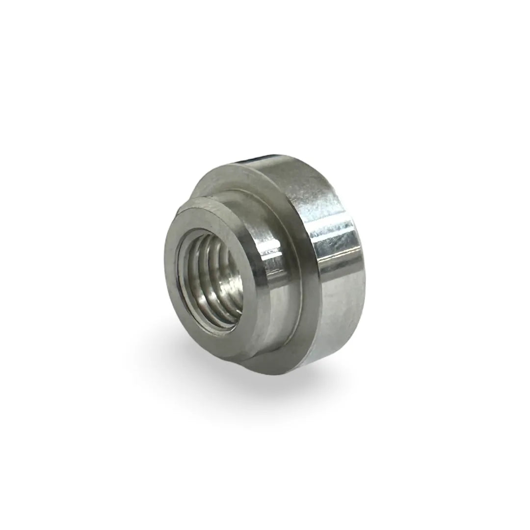 FITTING WELD ON M12X1.5 FEMALE METRIC BUNG AL