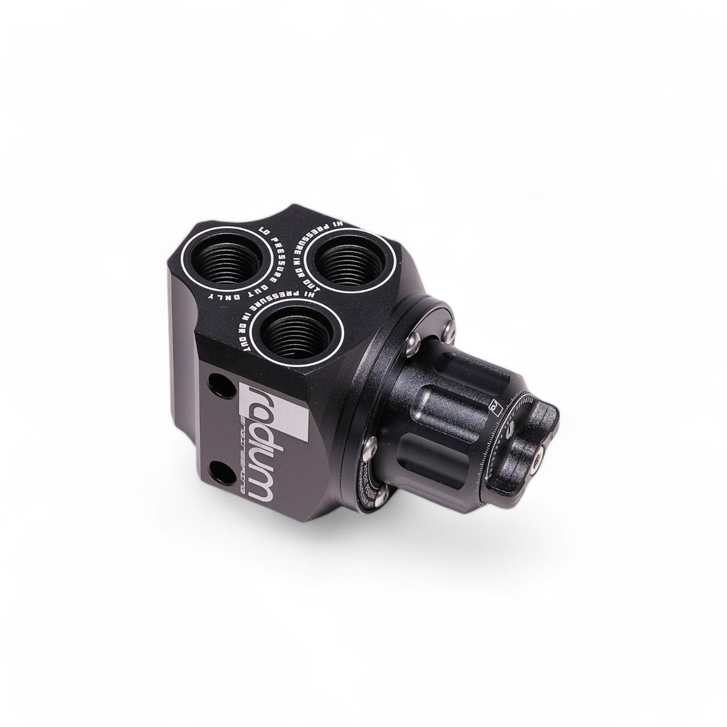 MPR-RA MULTI-PORT REGULATOR BLACK