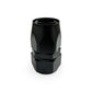 FITTING HOSE END AN20 SWIVEL STRAIGHT AL BLACK