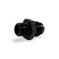 FITTING ADAPTER M12X1.5 TO AN6 METRIC TO MALE FLARE AL BLACK