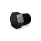 HEX PLUG 1/8IN NPT AL BLACK
