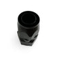 FITTING HOSE END AN20 SWIVEL STRAIGHT AL BLACK